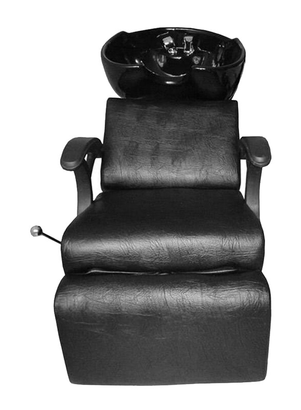 

Black Professional Salon Shampoo Chair, BS-6058, Black