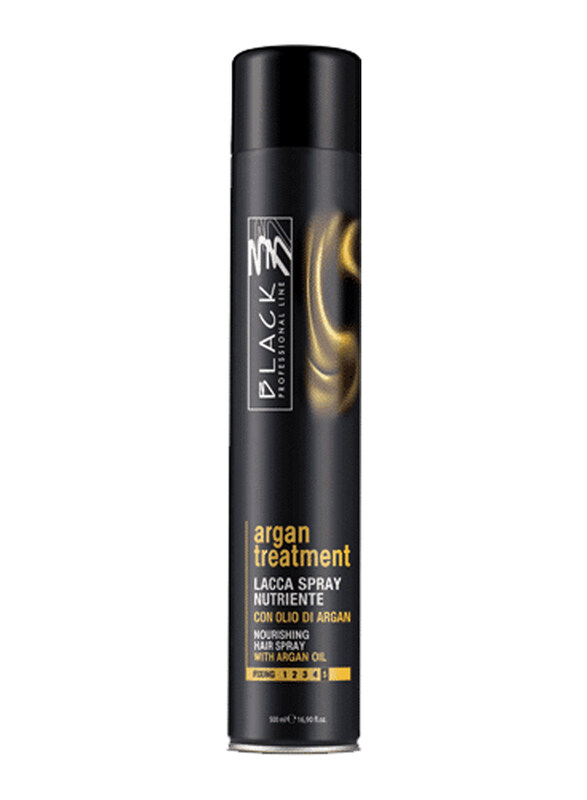 

Black Professional Line Argan Treatment Hair Spray for All Hair Types, 500ml