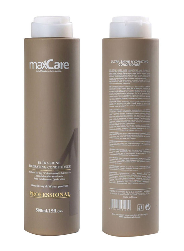 Maxcare Ultra Shine Hydrating Home Care Keratin Conditioner, 500ml