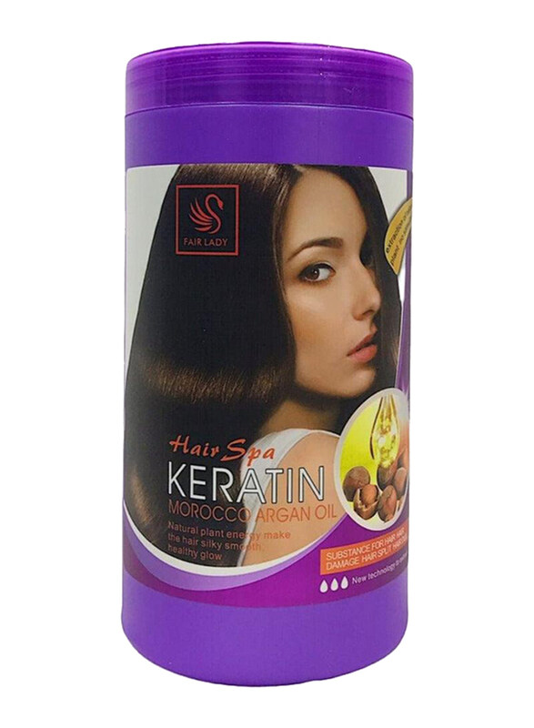 

Nourish Treatment Keratin Hair Spa Argan Oil for All Hair Types, 1000gm