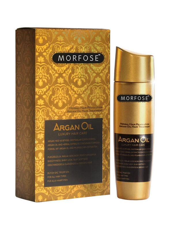 

Morfose Luxury Argan Oil Hair Serum for All Hair Types, 100ml