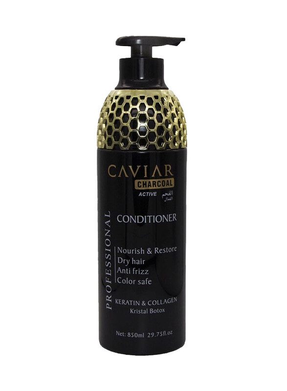 

Caviar Charcoal Active Keratin & Collagen Conditioner for All Type Hair, 850ml