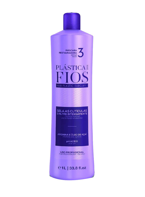 

Plastica Dos Fios Cadiveu Repair Mask Step 3 for All Hair Types,, 1000ml
