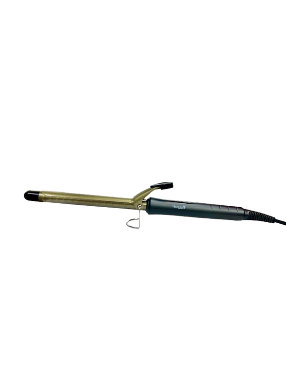 Gjarrah Professional Ceramic Hair Curler, 45W, 19mm, HW-1011, Green/Black