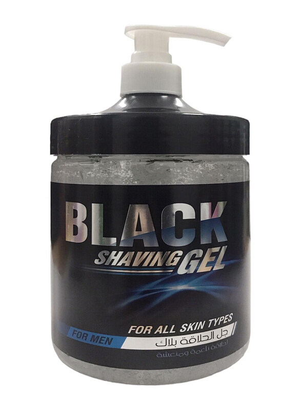 

Black Shaving Gel For All Skin Types, 1100ml