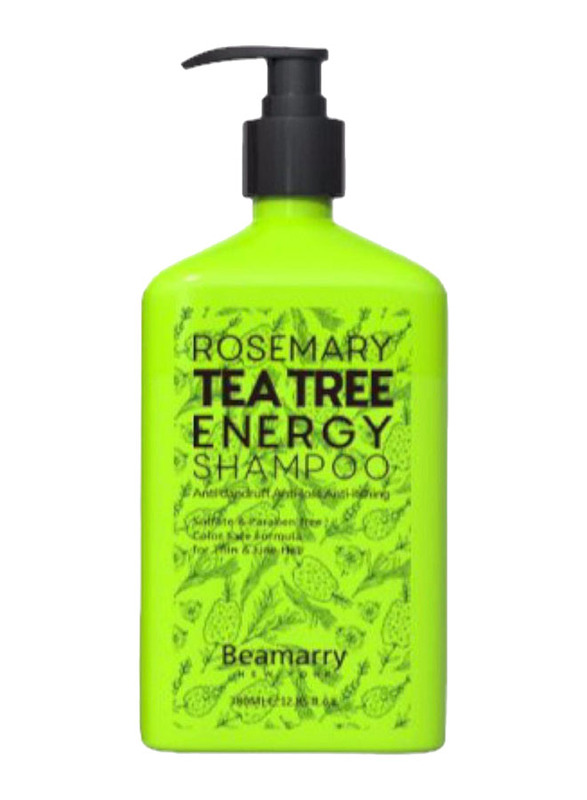 Beamarry Rosemary Tea Tree Energy Shampoo, 380ml