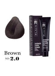 Black Professional Line Color Cream, Brown 2.0