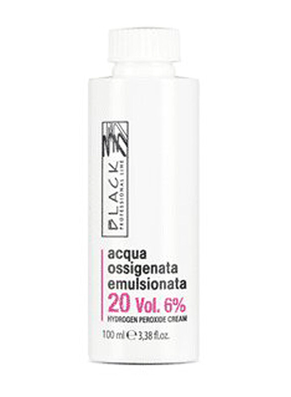 

Black Professional Line 20-Volume 6% Emulsified Hydrogen Peroxide, 100ml, Clear