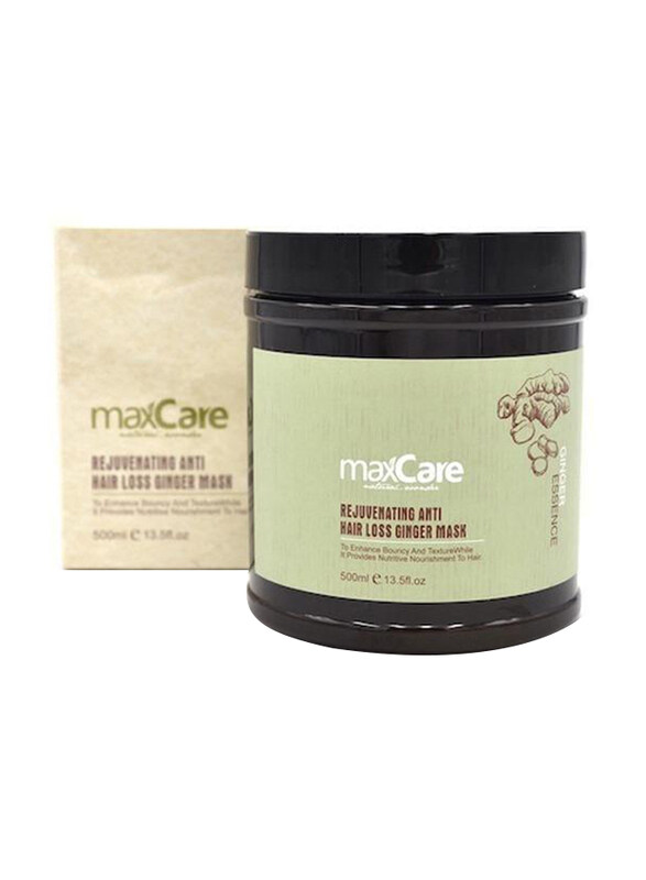 

MaxCare Rejuvenating Anti Hair Loss Ginger Mask for All Hair Types, 500ml