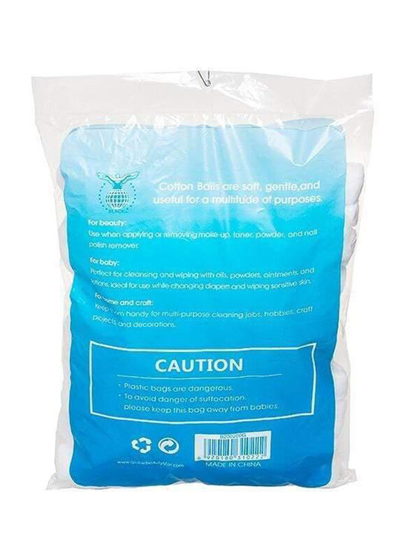 

Black Hygienic Disposable Cotton Balls, 200g
