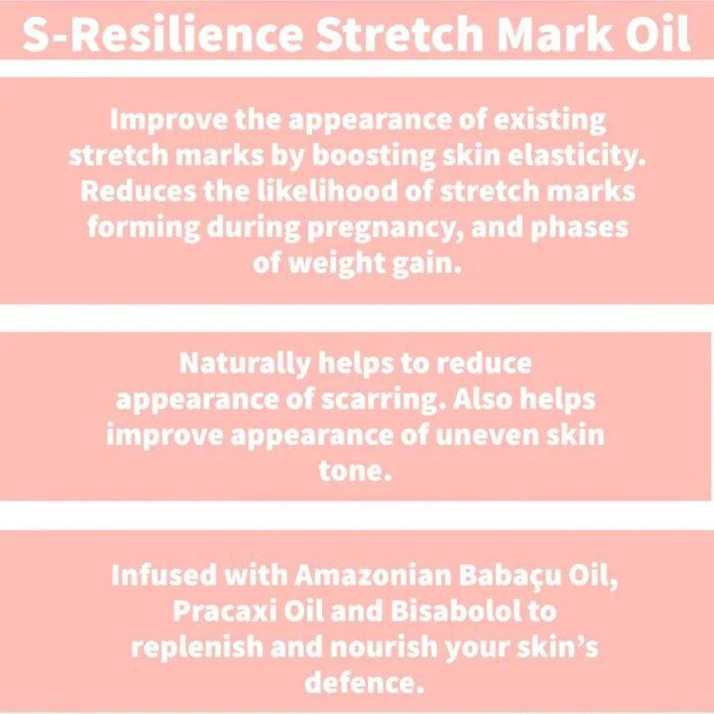 Nature Spell S-Resilience Stretch Mark Oil, 100ml