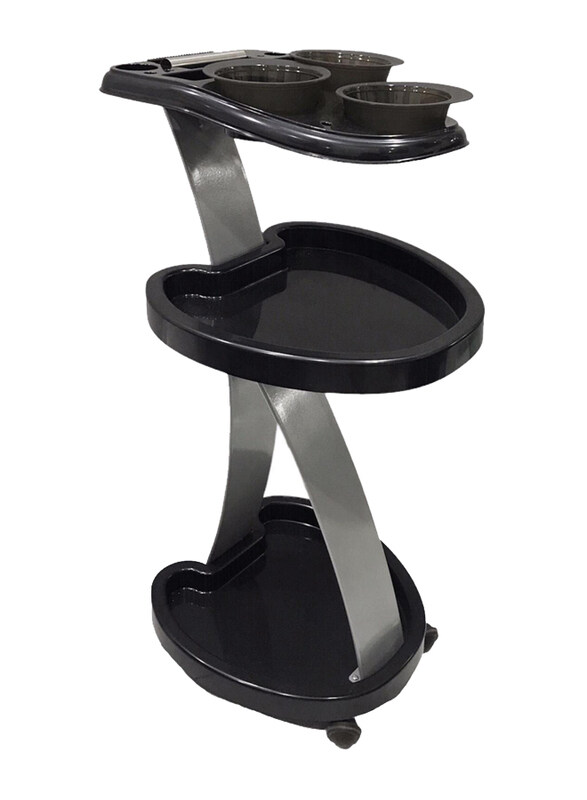 

Globalstar 3 Shelves Hair Coloring Trolley, BS-X200, Black
