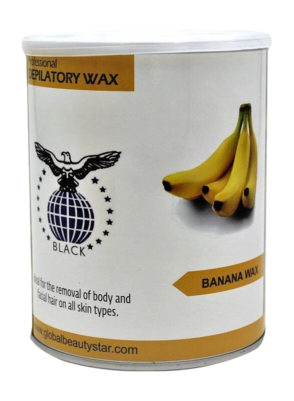 

Black Banana Depilatory Wax Can, Yellow