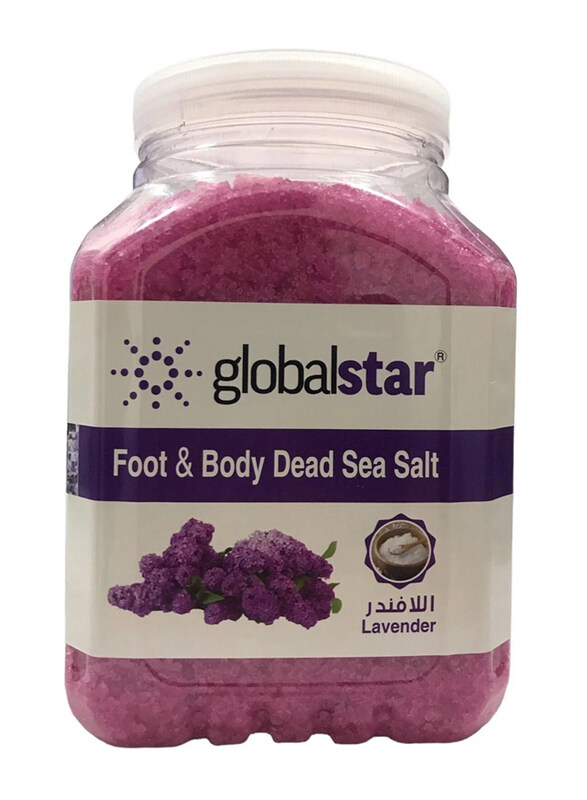 

Globalstar Lavender Foot and Body Dead Sea Salt, 2.8 Kg