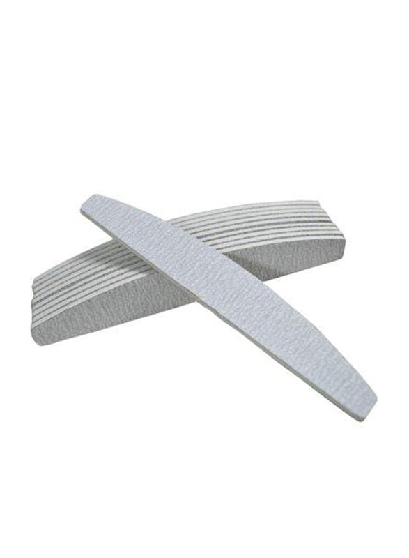 

Globalstar Half Moon Nail Files, 3 Packets, 553B, Silver
