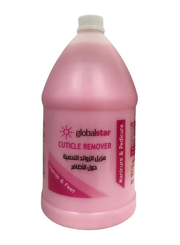 

Globalstar Cuticle Remover for Hands & Feet, 3.8 Litres, Pink