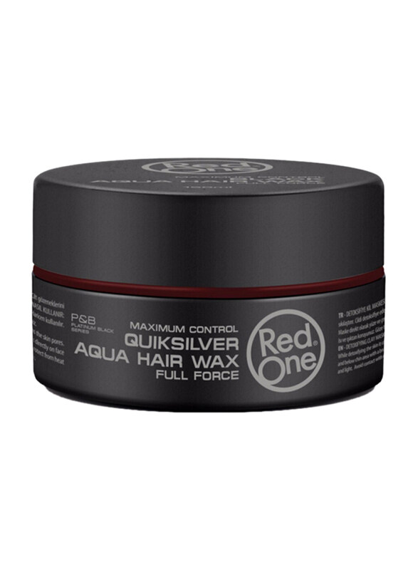 

RedOne Full Force Quicksilver Aqua Hair Wax for All Hair Types, 150ml