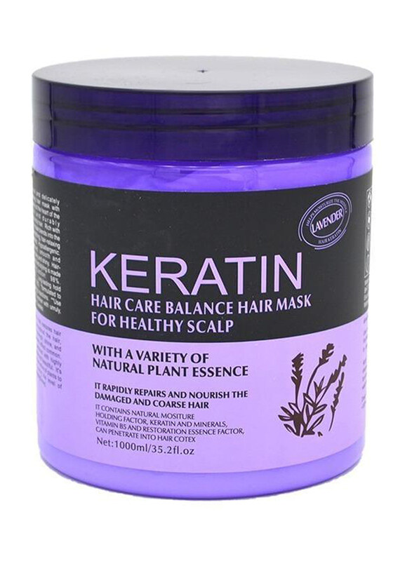 

Keratin Moisturizing & Smooth Mask Lavender for All Hair Types, 1000ml