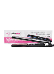 Global Star Digital VTI Hair Straightener, 470F, HD-102, Black