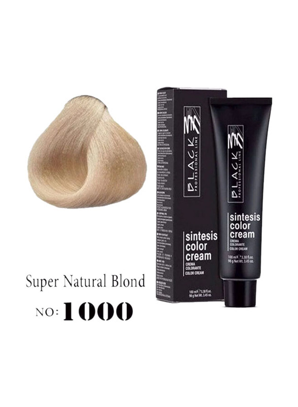 Black Professional Line Color Cream, Super Natural Blonde 1000