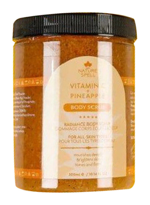 

Nature Spell Vitamin C & Pineapple Body Scrub, 300ml