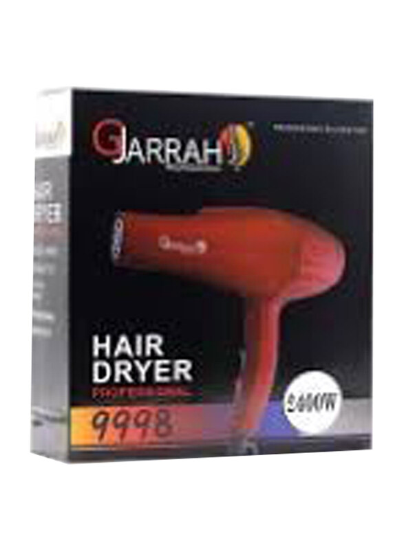

Gjarrah Professional Hair Dryer, 2400W, Multicolour