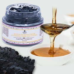 Nature Spell Activated Charcoal & Honey Revitalise Me Face Mask, 100ml