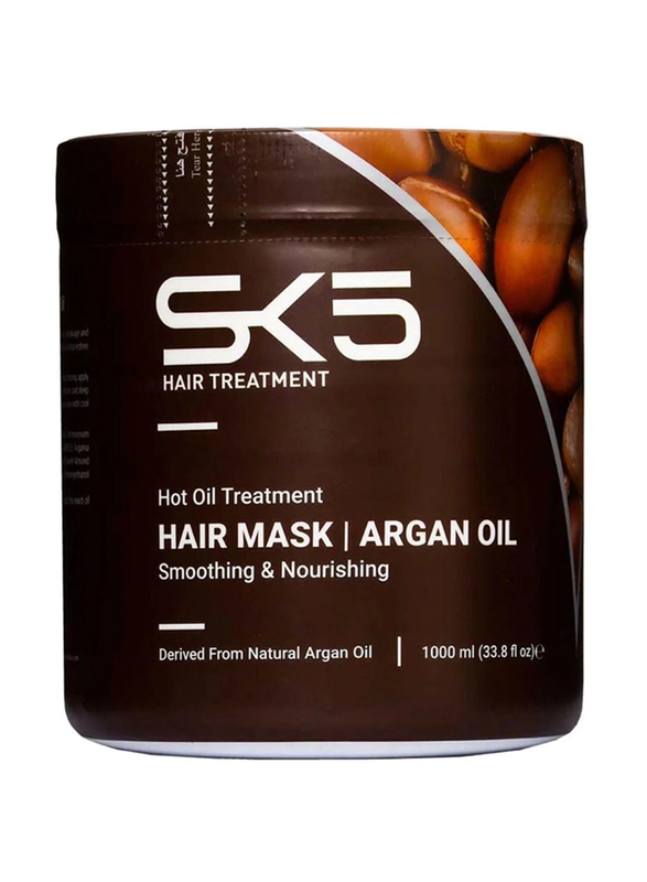 

SK5 Hot Oil Treatment Argan Oil Smoothing and Nourishing Hair Mask, 1000ml