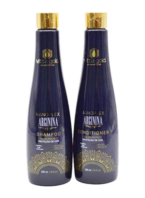 

Vitta Gold Nanoplex Arginina Home Care Set for All Hair Types, 2 Pieces