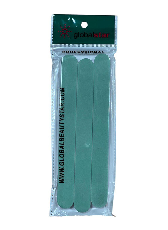 

Globalstar 3-Piece Nail File Shiner, 555, Green