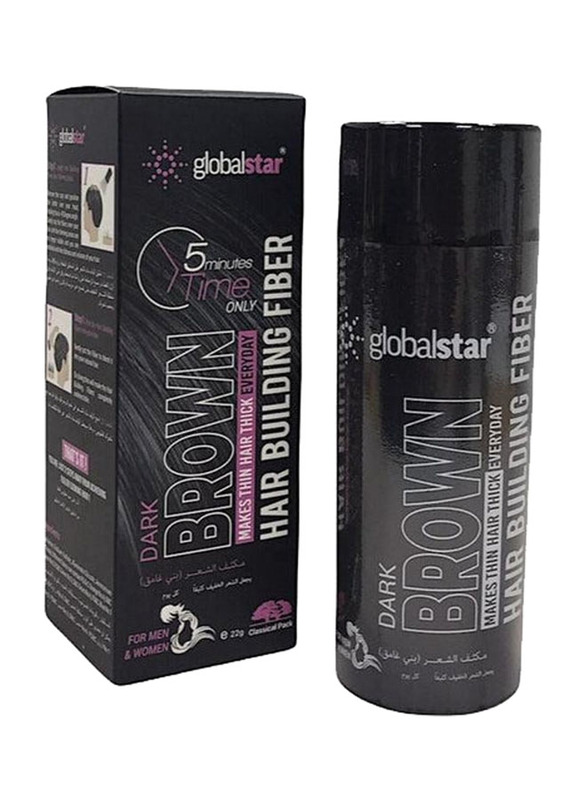 Globalstar Fiber Dark Brown Hair Building, HF-102, 22gm