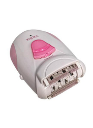 Black Ever Soft Deluxe Epilator 1 Head, White/Pink