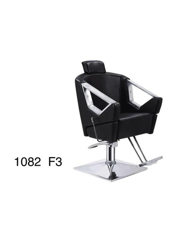 

Generic Professional Hydraulic Ladies Chair, 1082 F3, Black/Silver