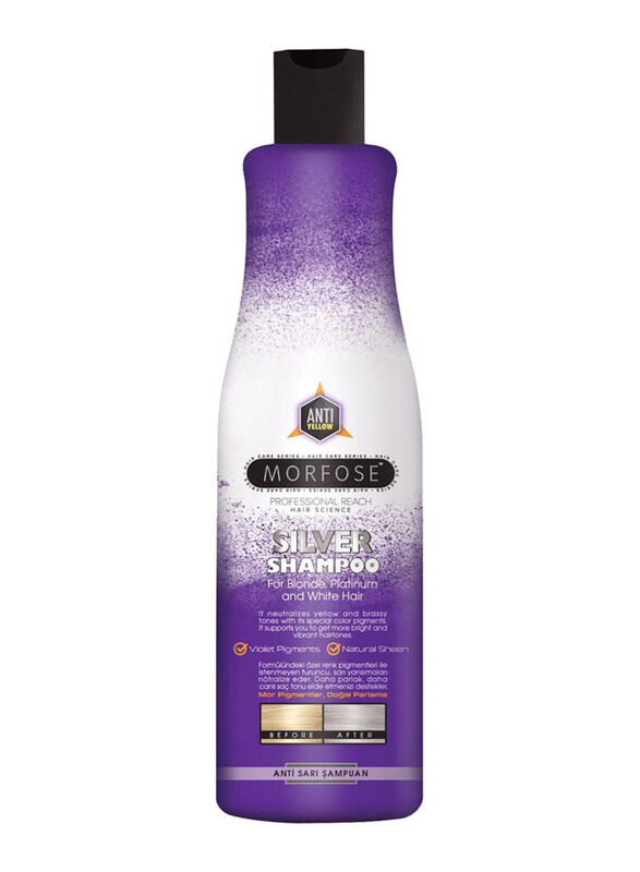 

Morfose Silver Hair Shampoo for All Hair Types, 500ml