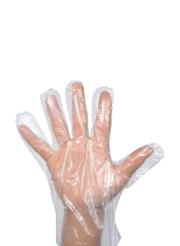 

Globalstar Disposable Plastic Gloves, Large