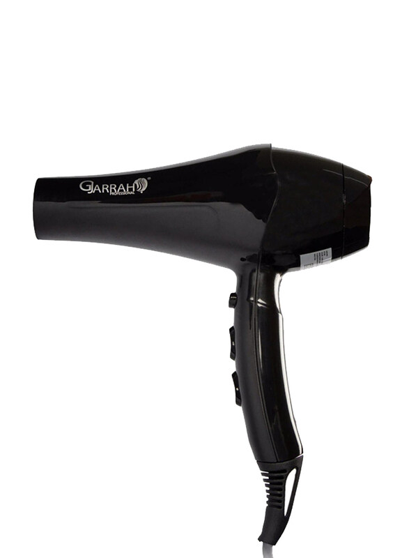 

Gjarrah Professional Hair Dryer, 2500W, HD-1008, Black