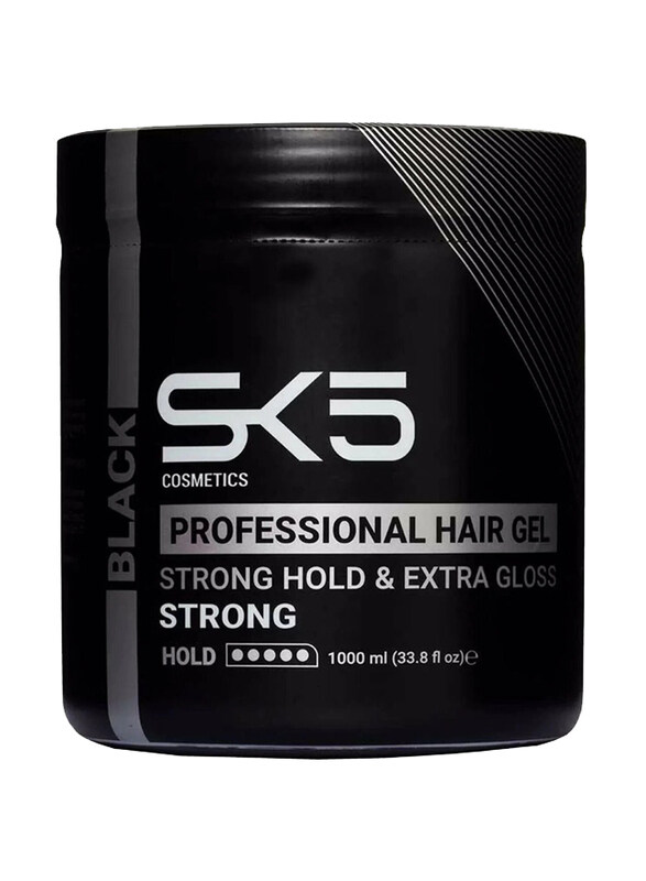 

SK5 Professional Strong Hold and Extra Gloss Strong Hair Gel, 1000ml