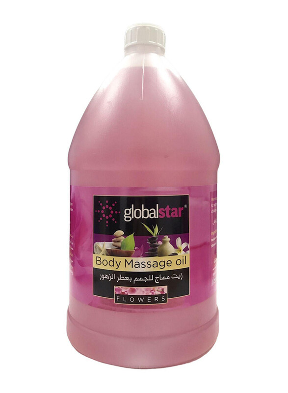 

Globalstar Flowers Extract Body Massage Oil, 3.8 Liters