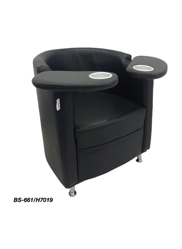

Globalstar Manicure Round Chair, BS-661 / H7019, Black