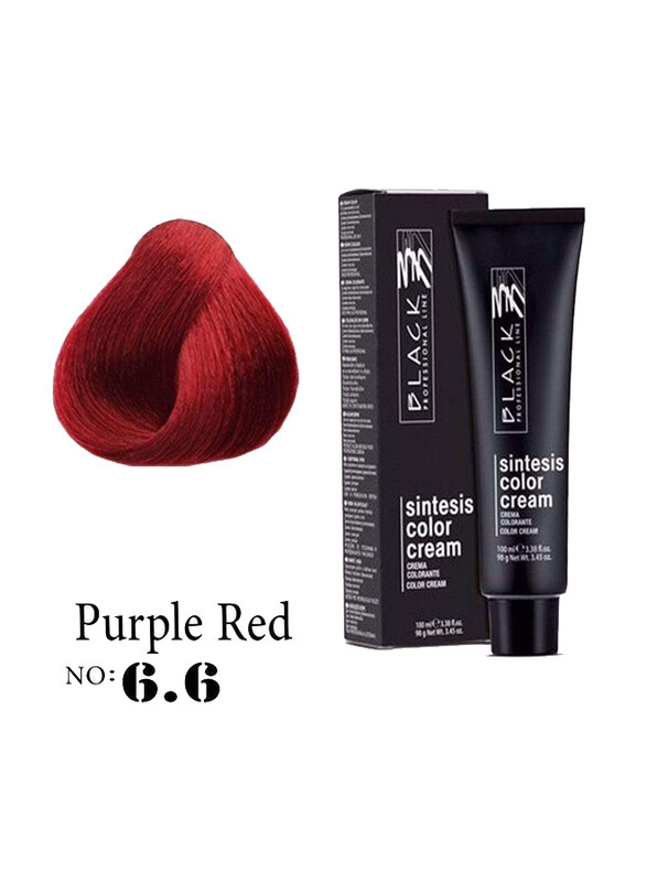 

Black Professional Line Sintesis Color Cream, 100ml, BLK150062, Purple Red 6.6