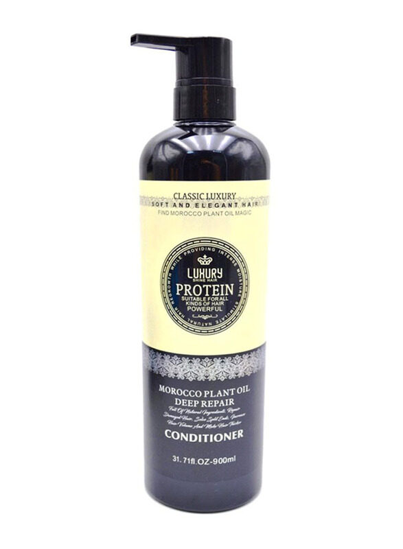 

Luxury Shine Protein Morocco Plant Oil Deep Repair Hair Care Conditioner for All Type Hair, 900ml