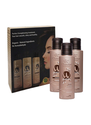 Floractive W One Nano Shampoo + Conditioner + Protein Hair Straightening Kit, 120ml, 3 Pieces