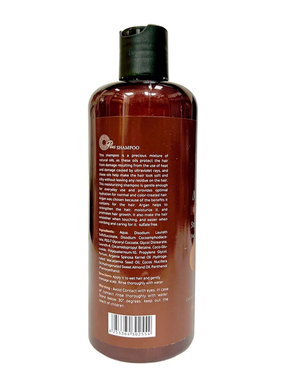 OPlus Argan Oil Sulfate Free Repairing Shampoo, 500ml