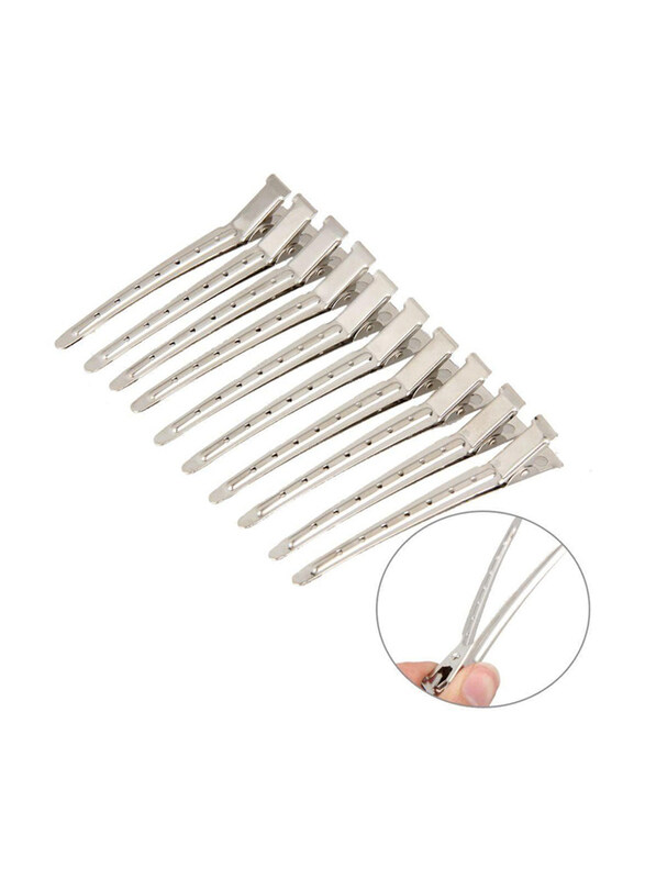 

Globalstar Salon Stainless Hair Clips, CH-85239, 12 Pieces