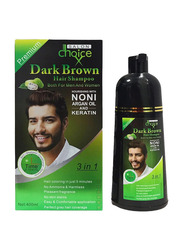 Salon Choice 3 in 1 Hair Dark Brown Shampoo, 400ml