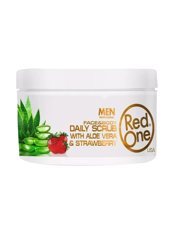 RedOne Strawberry & Aloe Vera Daily Scrub, 450ml