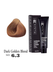 Black Professional Line Sintesis Color Cream, 100ml, BLK150057, Dark Golden Blonde 6.3