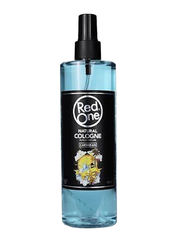 RedOne Caribbean Natural Cologne After Shave Spray, 400ml