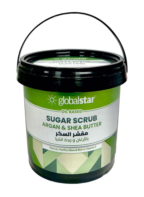 

Globalstar Argan & Shea Butter Oil Based Sugar Scrub, 600gm