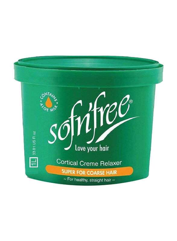 

Sofn'free Cortical Hair Straightener Cream for All Hair Types, 1 Liter